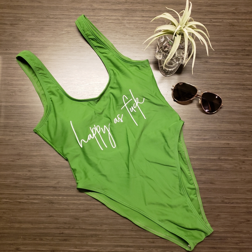Ravesuits "Happy as F*ck" One Piece